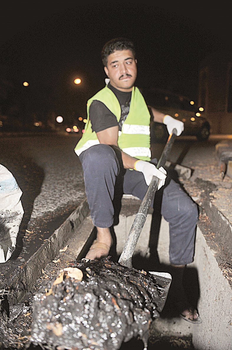 كميات كبيرة ومتنوعة من المخلفات (تصوير نور هنداوي)