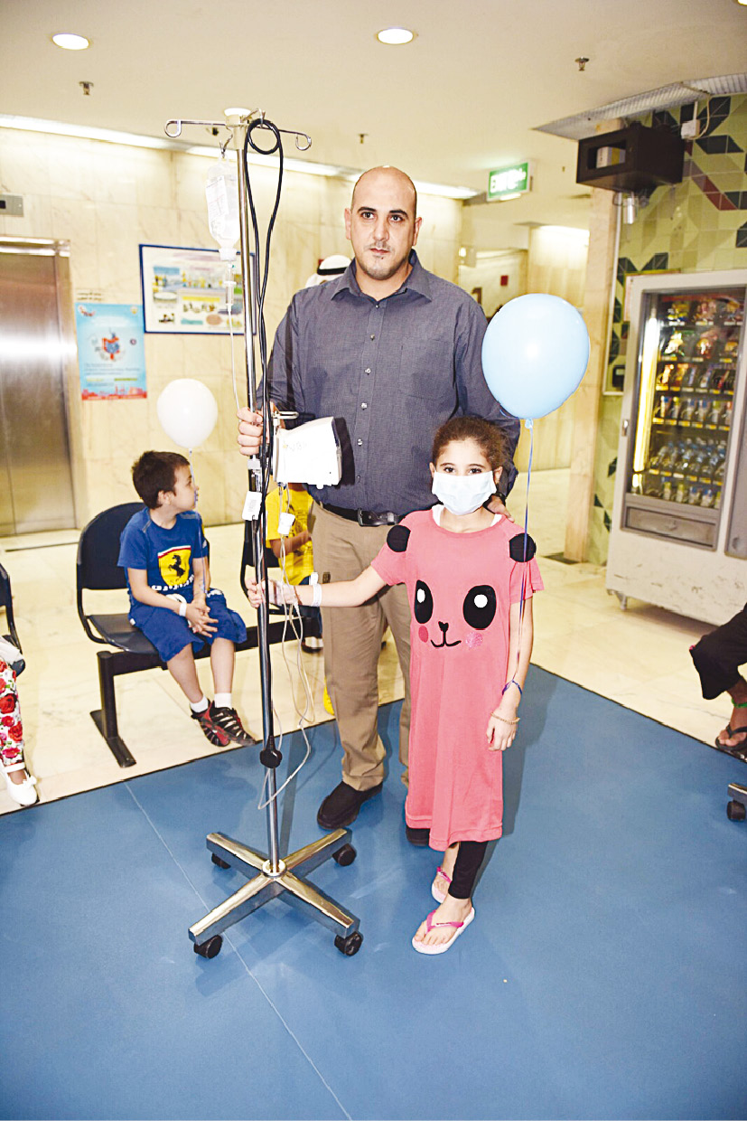 احتفال رغم العلاج