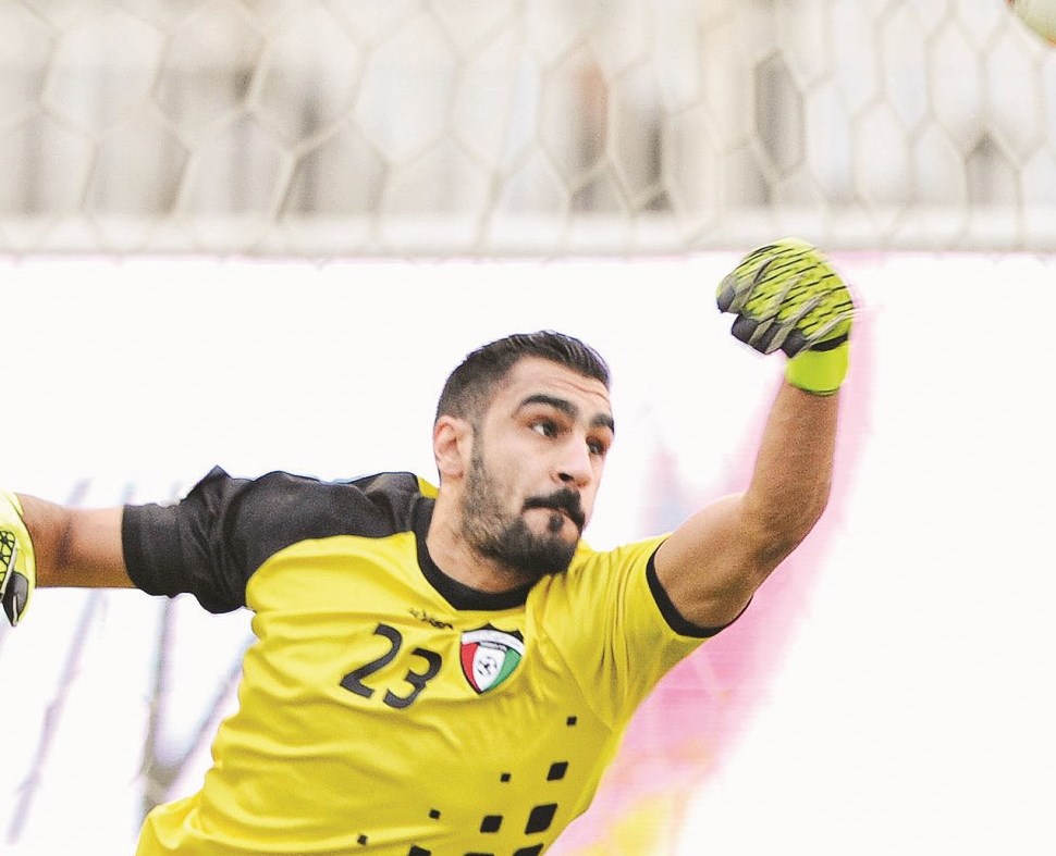 u0633u0644u064au0645u0627u0646 u0639u0628u062fu0627u0644u063au0641u0648u0631 u0646u062cu0645 u00abu0627u0644u0623u0632u0631u0642u00bb u0627u0644u0623u0648u0644 u0641u064a u0627u0644u0645u0628u0627u0631u0627u0629 u0623u0645u0627u0645 u0643u0648u0631u064au0627 u0627u0644u062cu0646u0648u0628u064au0629 (u062au0635u0648u064au0631 u062cu0627u0633u0645 u0628u0627u0631u0648u0646)