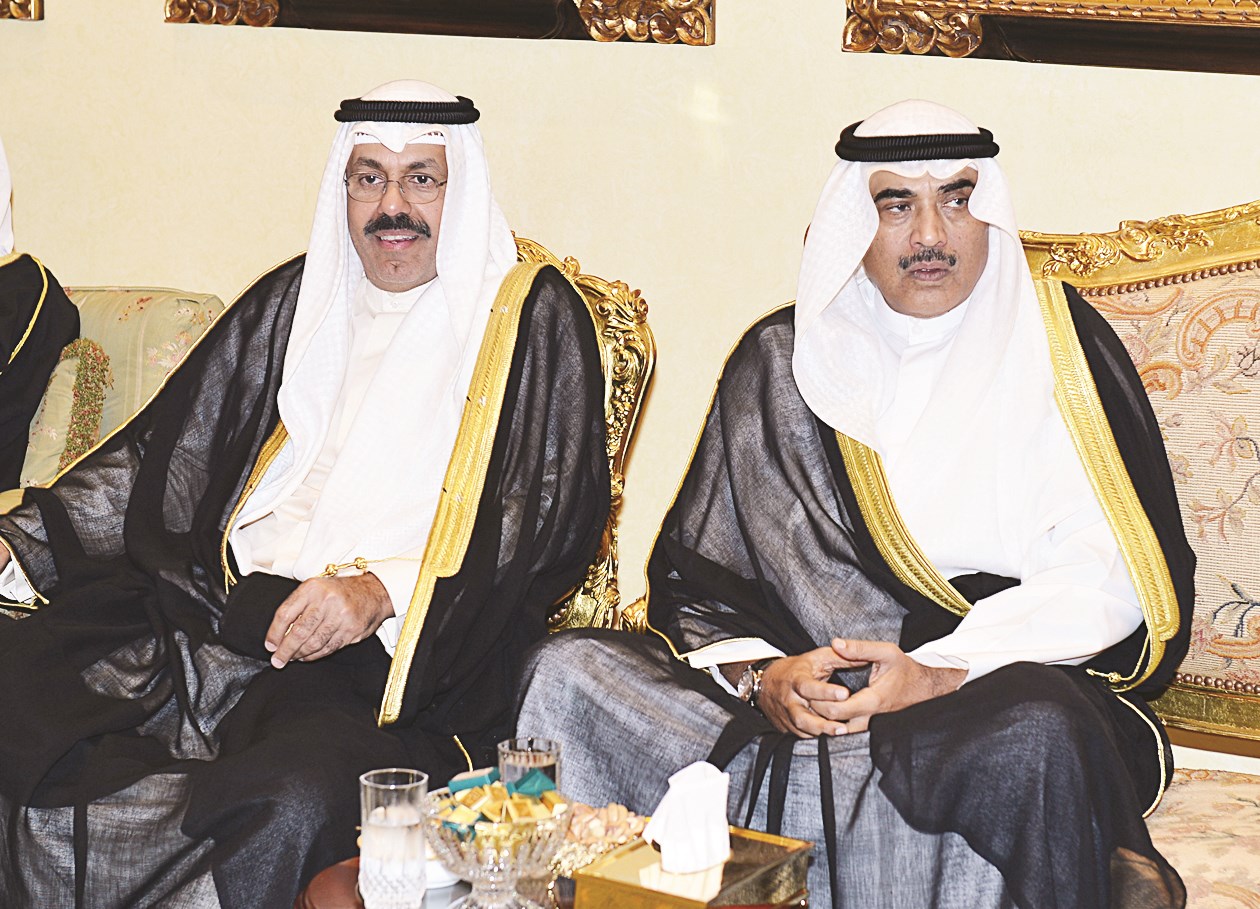 الشيخ صباح الخالد والشيخ أحمد النواف