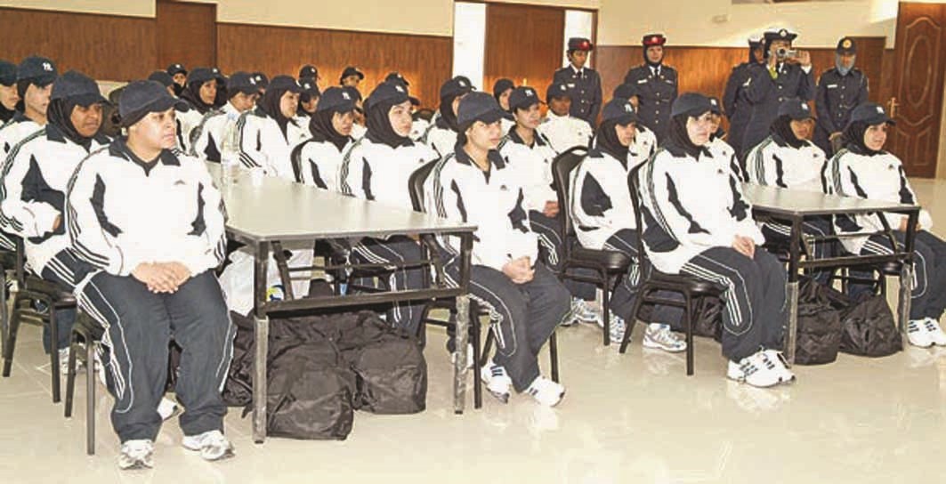 في قاعات التدريب