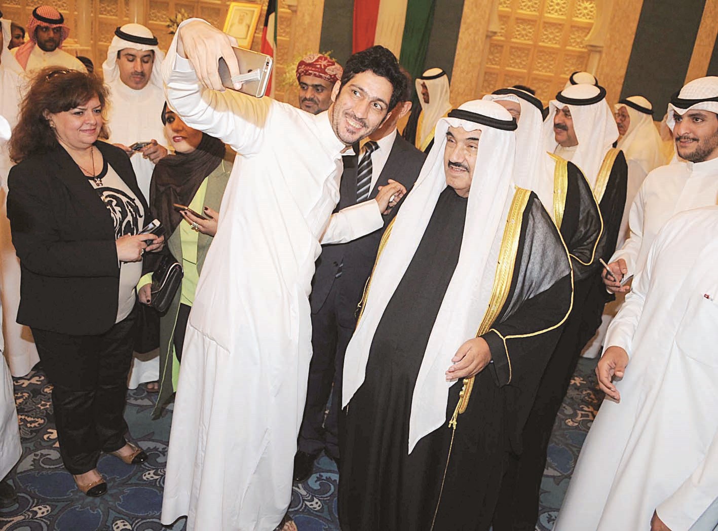 سيلفي مع ناصر المحمد