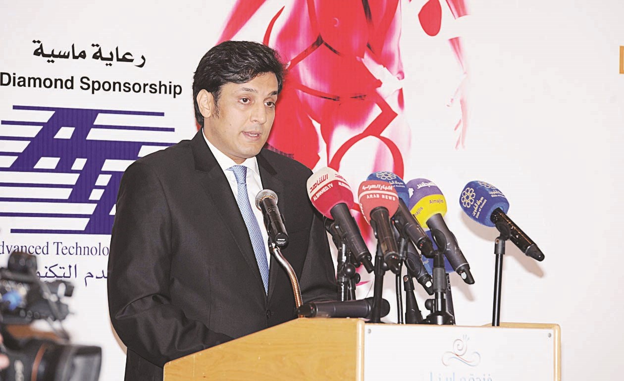 قتيبة الكندري يتحدث في المؤتمر