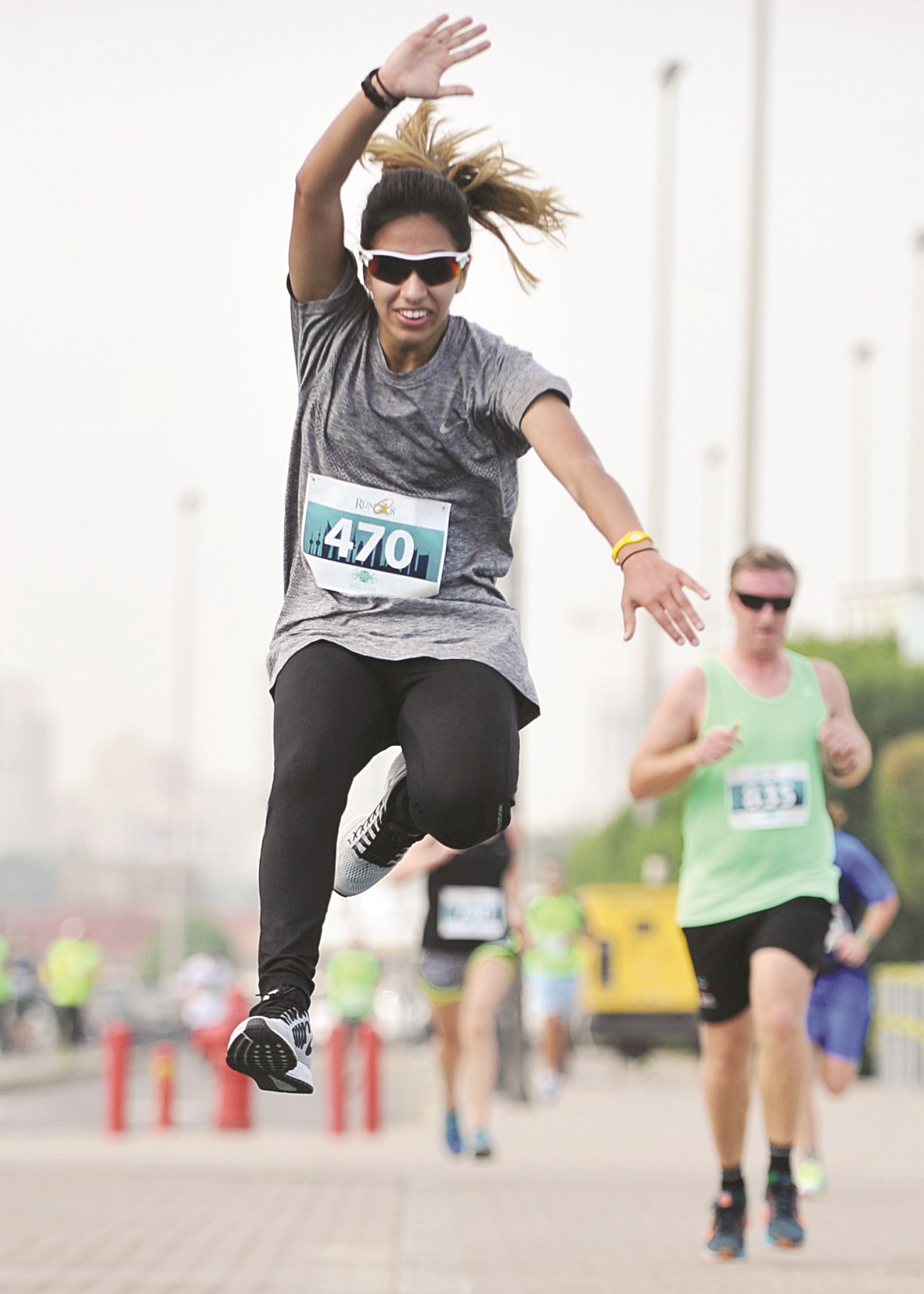 قفزة الوصول إلى خط النهاية