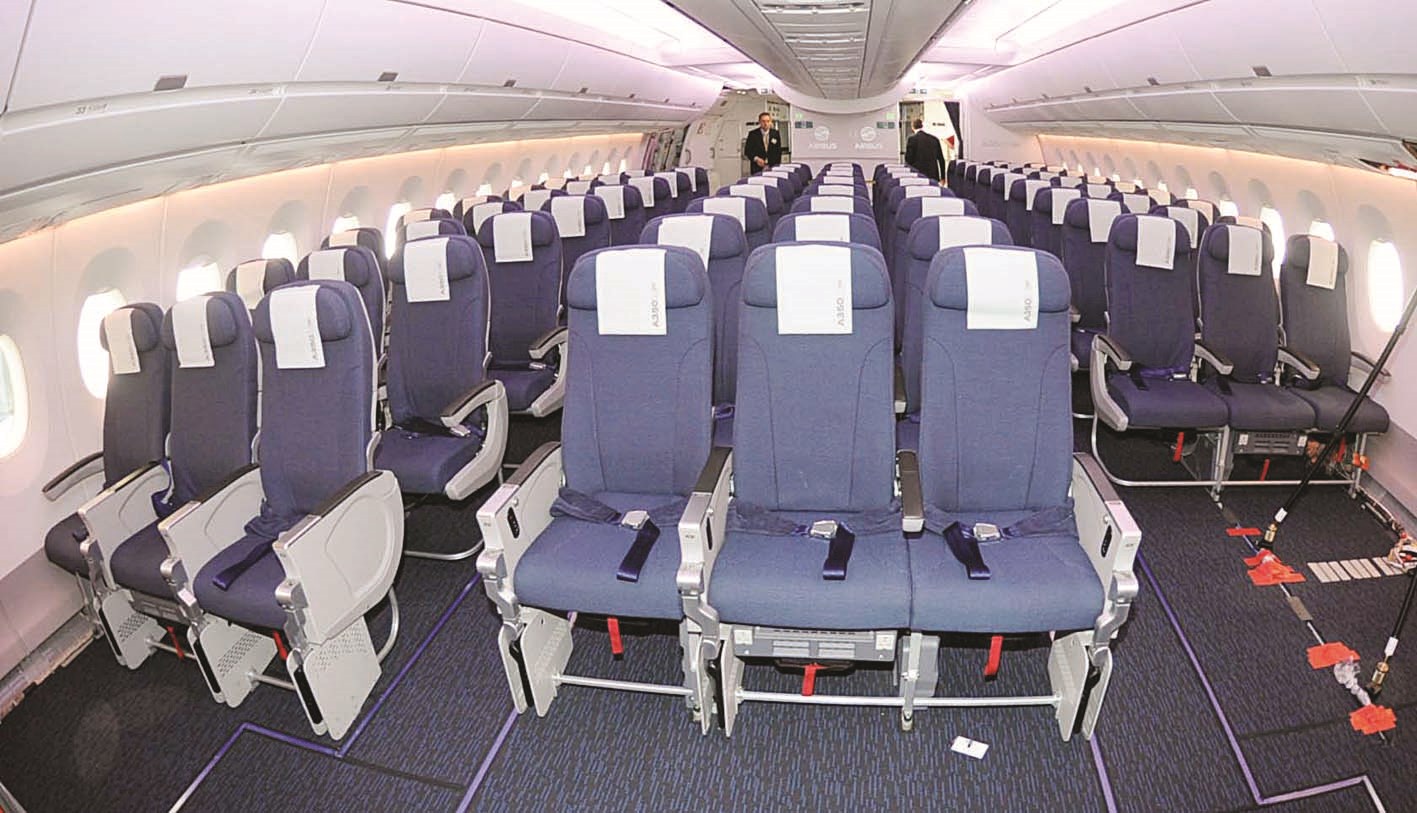 مقاعد مريحة للركاب