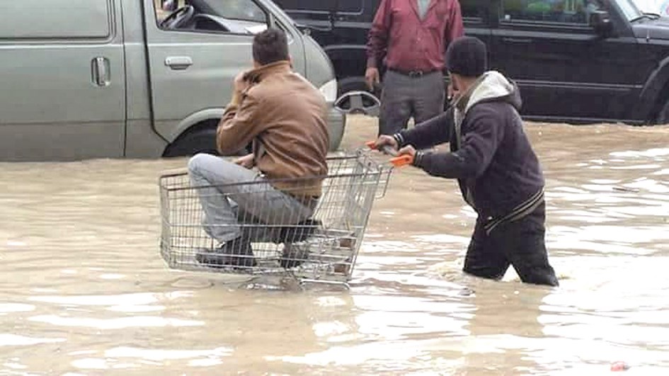 للتسوق مذاق آخر وسط المياه !