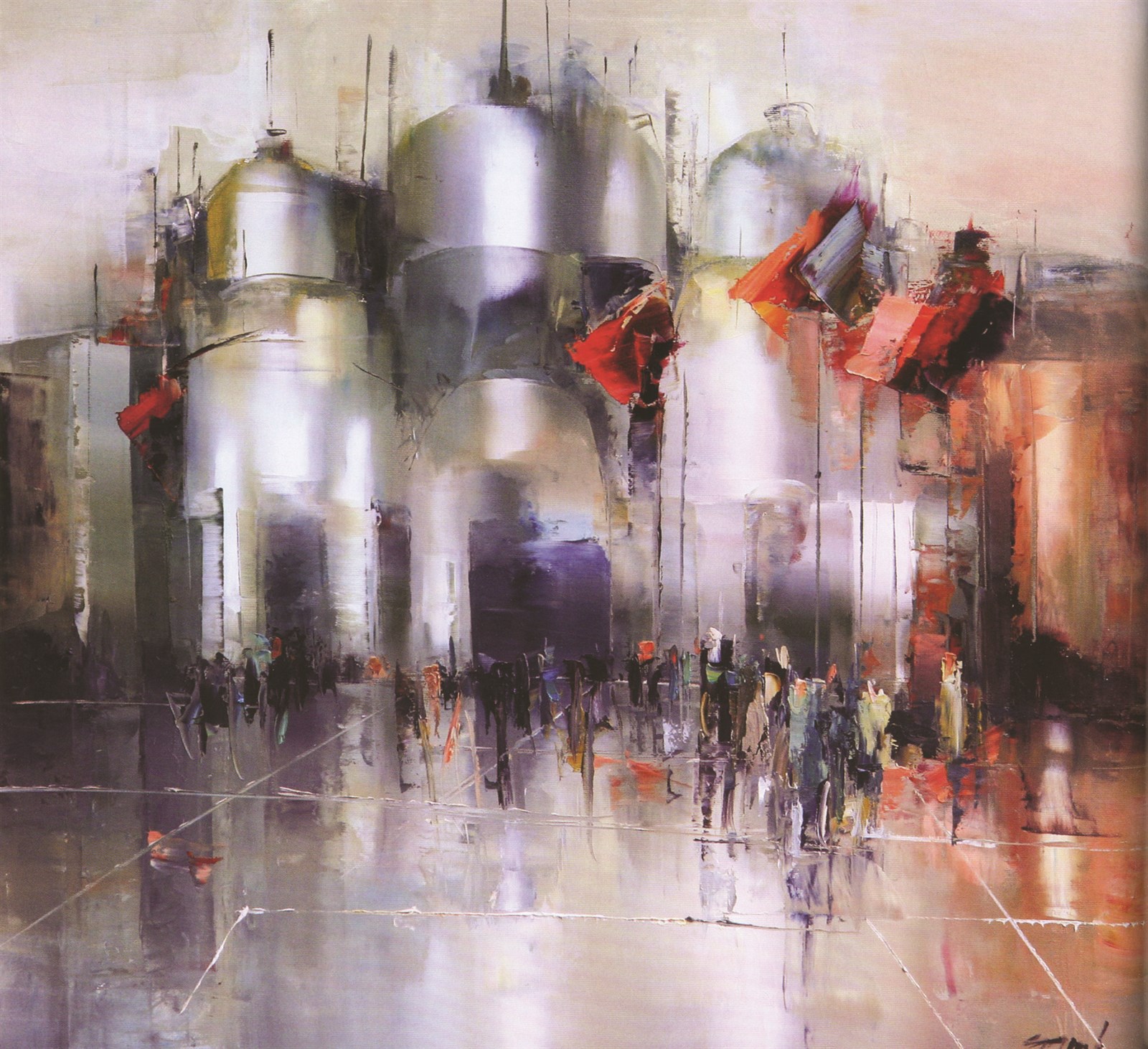 قسوة الغربة أشهر لوحاتها العالمية