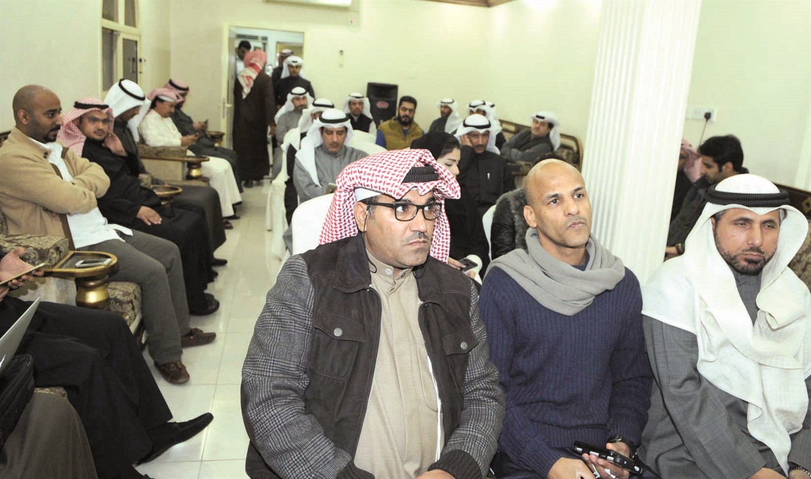 جانب من الحضور            (تصوير كرم ذياب)