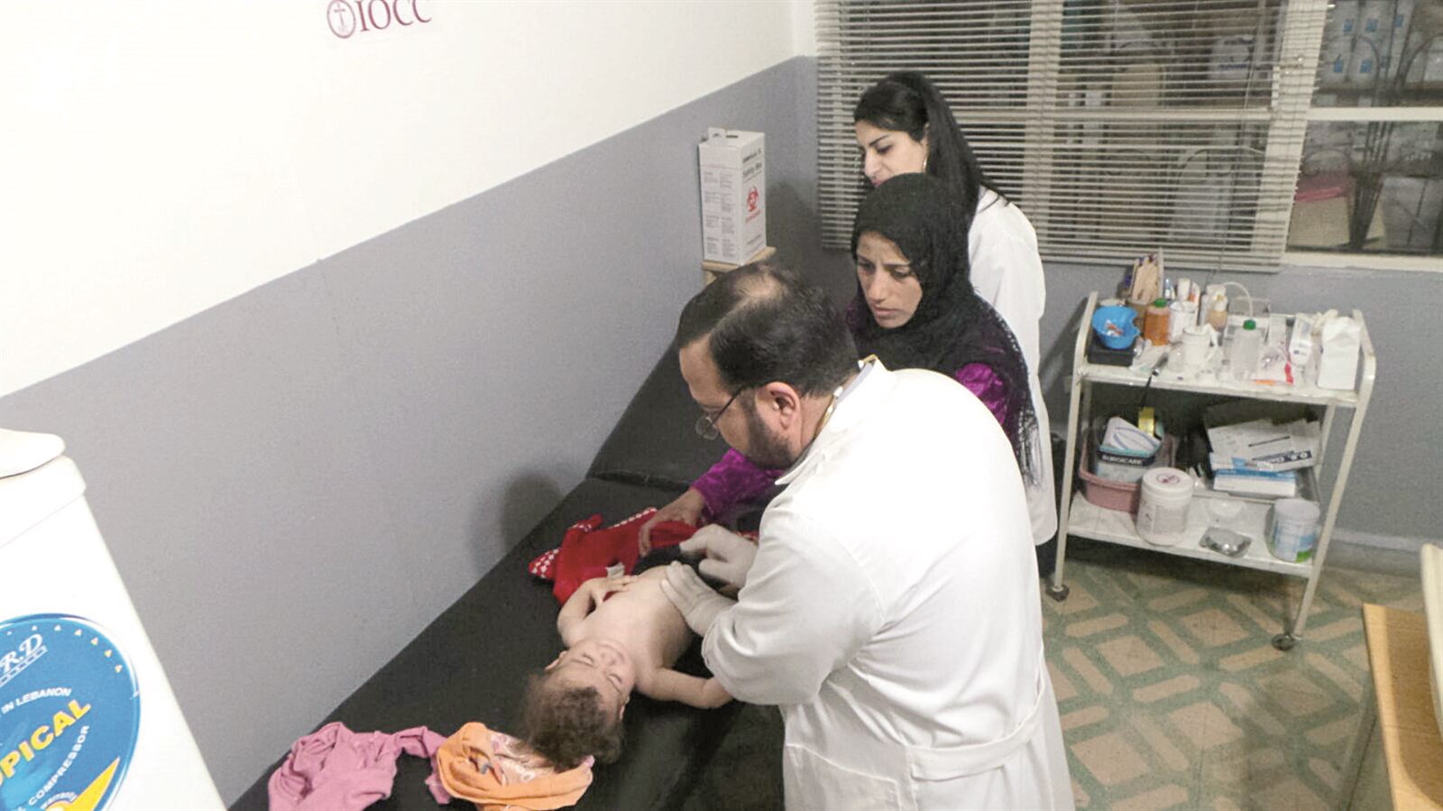 علاج الأطفال في مركز قب الياس