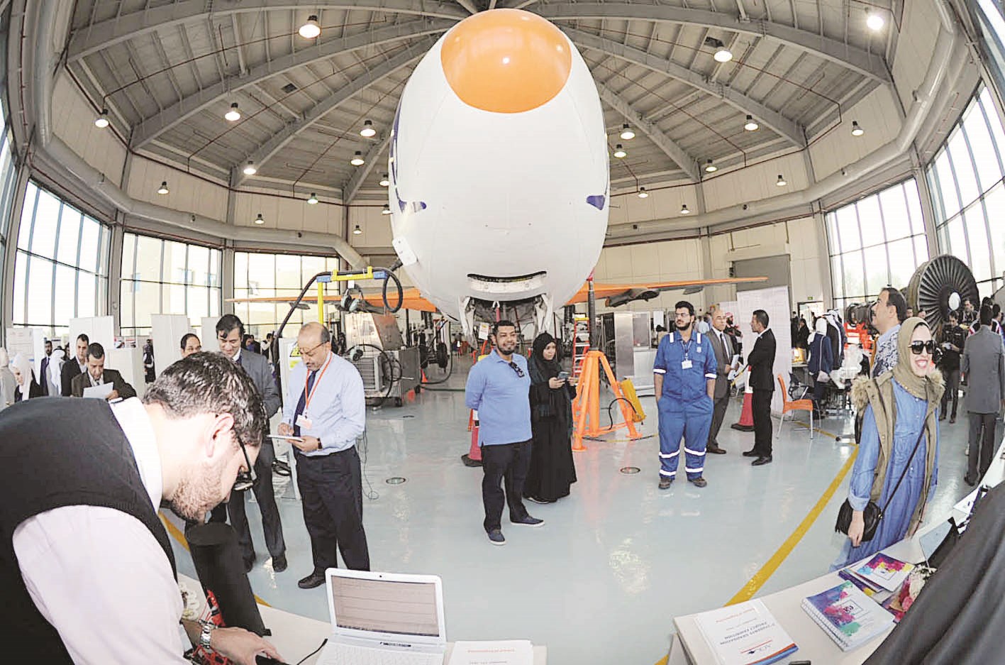 جانب من المعرض