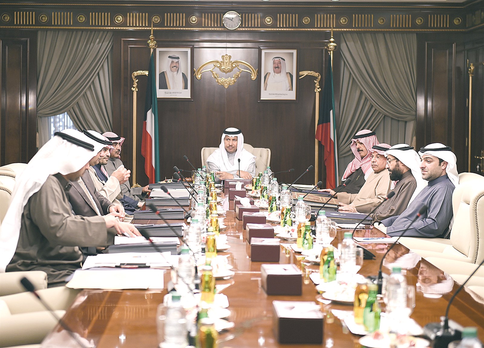 u062cu0627u0628u0631 u0627u0644u0645u0628u0627u0631u0643 u0645u062au0631u0626u0633u0627u064b u0627u062cu062au0645u0627u0639 u0645u062cu0644u0633 u0627u0644u0648u0632u0631u0627u0621 u0641u064a u0627u0644u0645u0637u0627u0631 u0627u0644u0623u0645u064au0631u064a