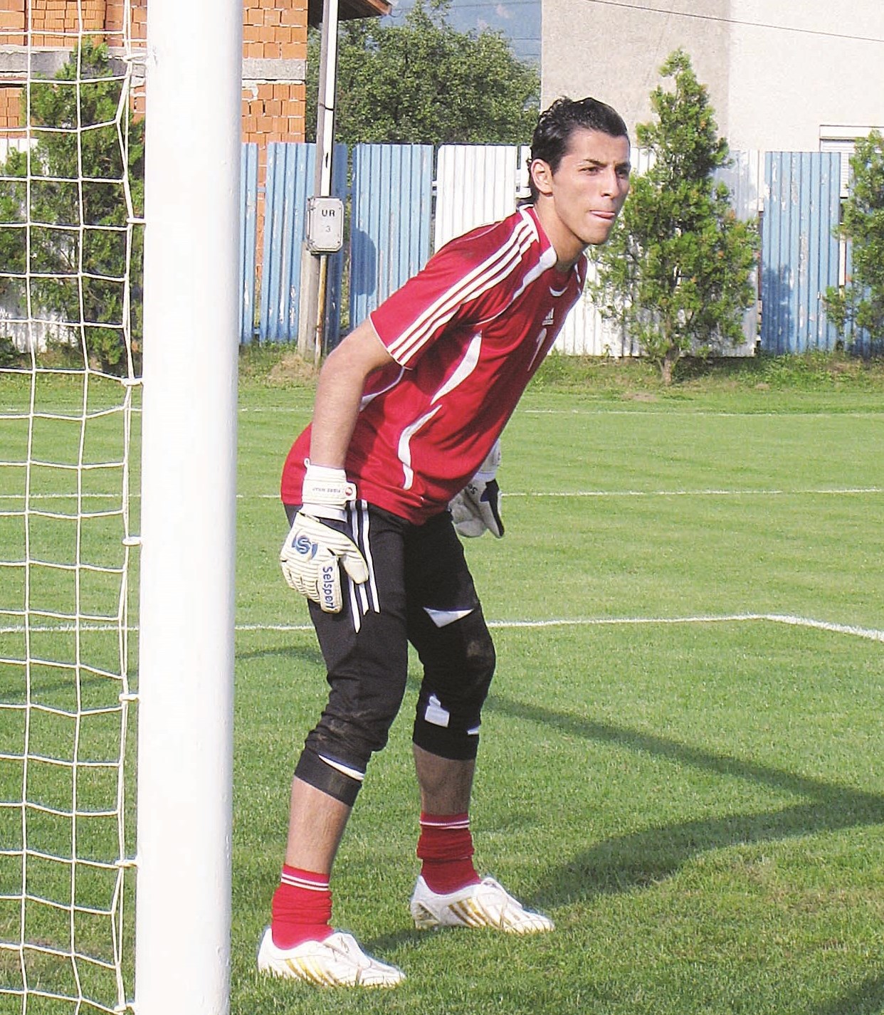 الرشيدي خلال فترة احترافه في تاتران بريشوف