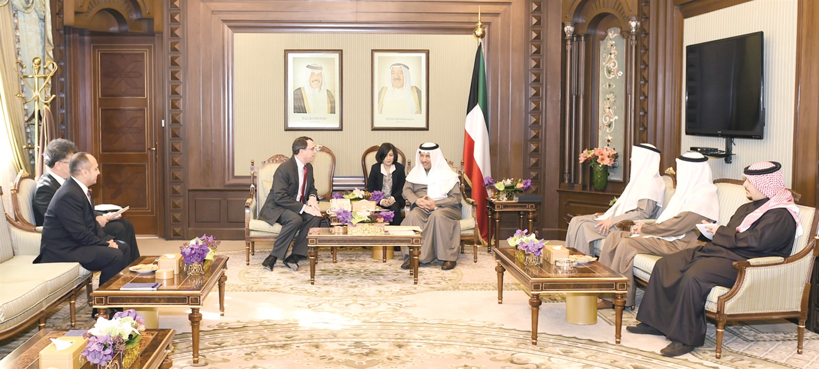 ...ومستقبلا وفد شركة IBM