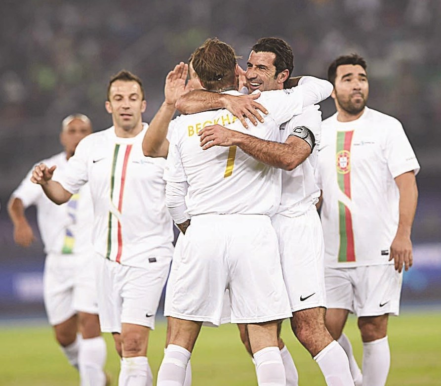 «نجوم العالم» يحتفلون بهدف التقدم