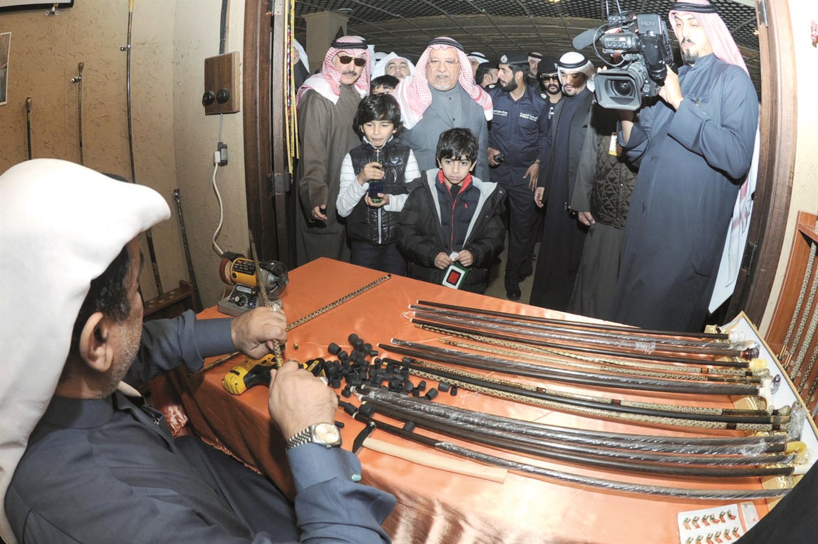 تجسيد لإحدى الصناعات القديمة