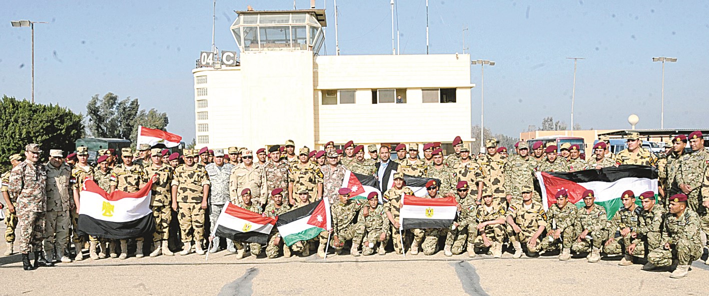 u0642u0648u0627u062a u0645u0635u0631u064au0629 - u0623u0631u062fu0646u064au0629 u062au0634u0627u0631u0643 u0641u064a u00abu0627u0644u0639u0642u0628u0629 2015u00bb