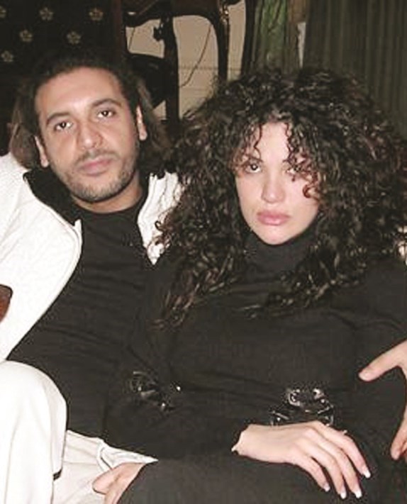 هنيبعل وزوجته اللبنانية الين