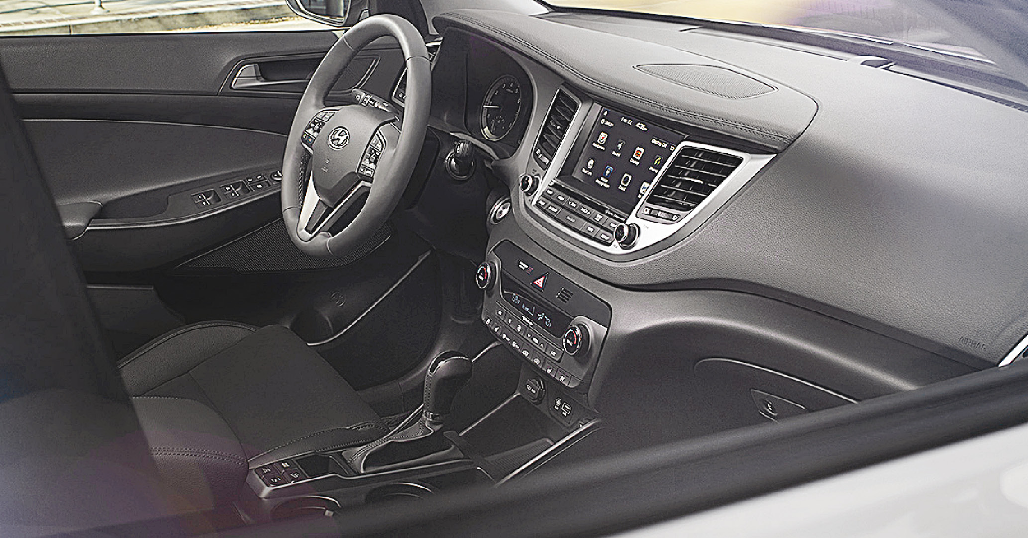 مقصورة داخلية منظمة ومريحة