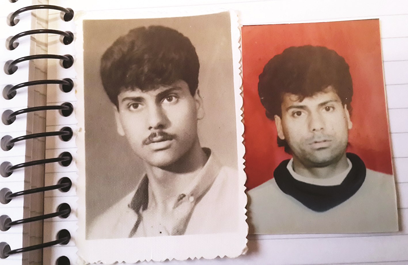 سعد إبراهيم شاباً