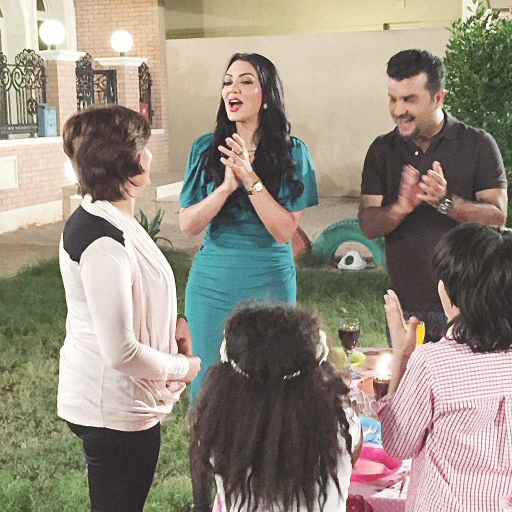 مشهد من مسلسل «قلوب لا تتوب»