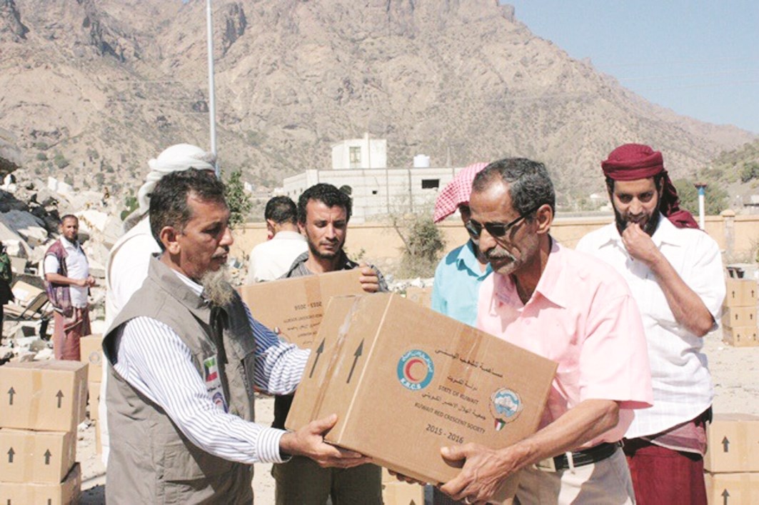 u062cu0627u0646u0628 u0645u0646 u062du0645u0644u0629 u0627u0644u0645u0633u0627u0639u062fu0627u062a u0627u0644u0625u063au0627u062bu064au0629 u0644u0644u0634u0639u0628 u0627u0644u064au0645u0646u064a