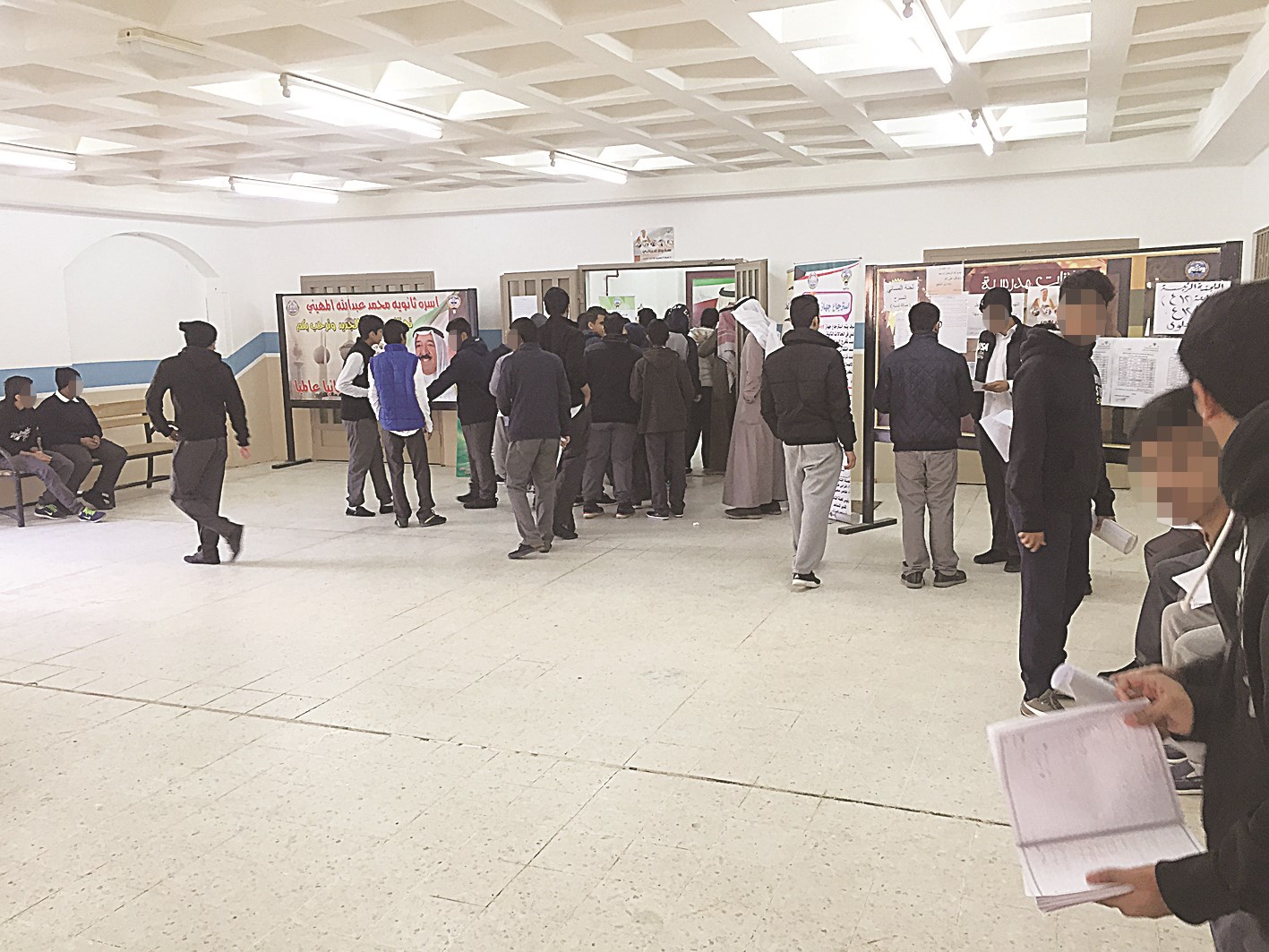 انتشار السلوك العدواني بين المناطق التعليمية بالمستوى نفسه