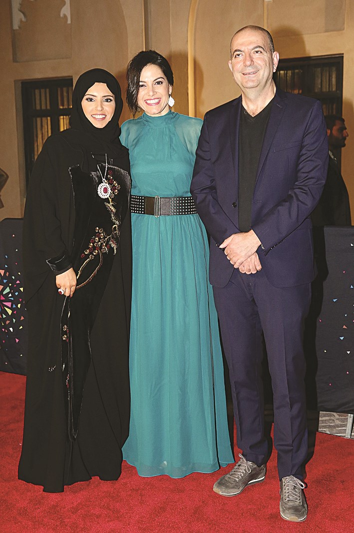 هاني أبو أسعد وأميرة دياب وفاطمة الرميحي