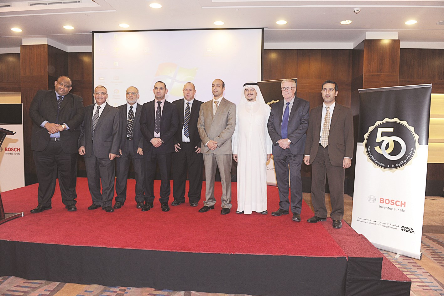 فريق عمل «القرين» و«بوش»