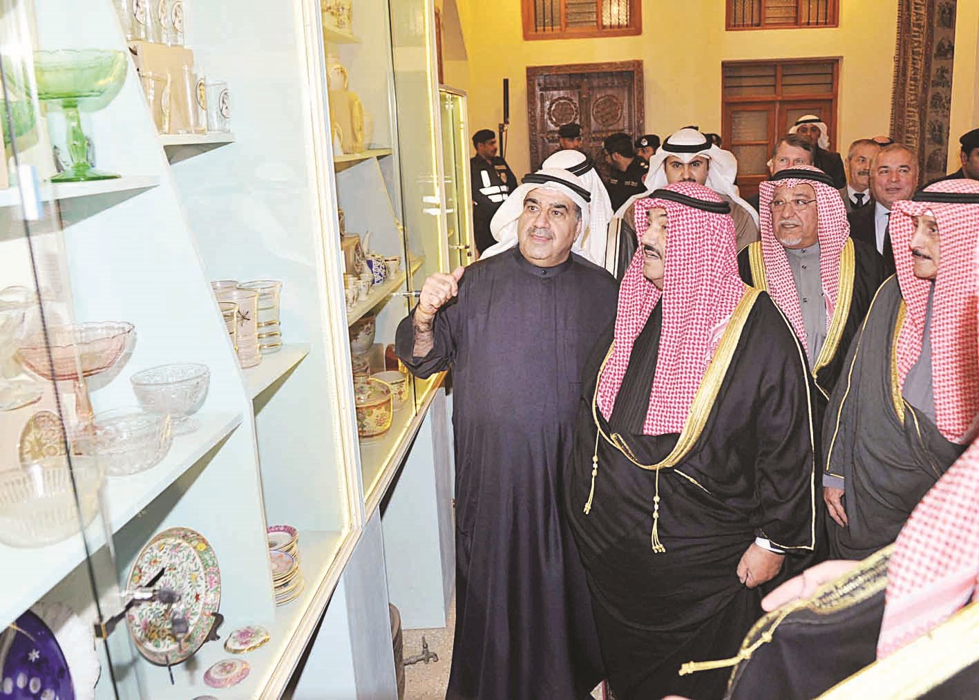 جولة في أقسام المتحف