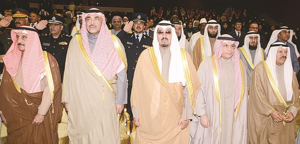 صباح الخالد وخالد الجراح و أحمد العبدالله وإبراهيم الدعيج