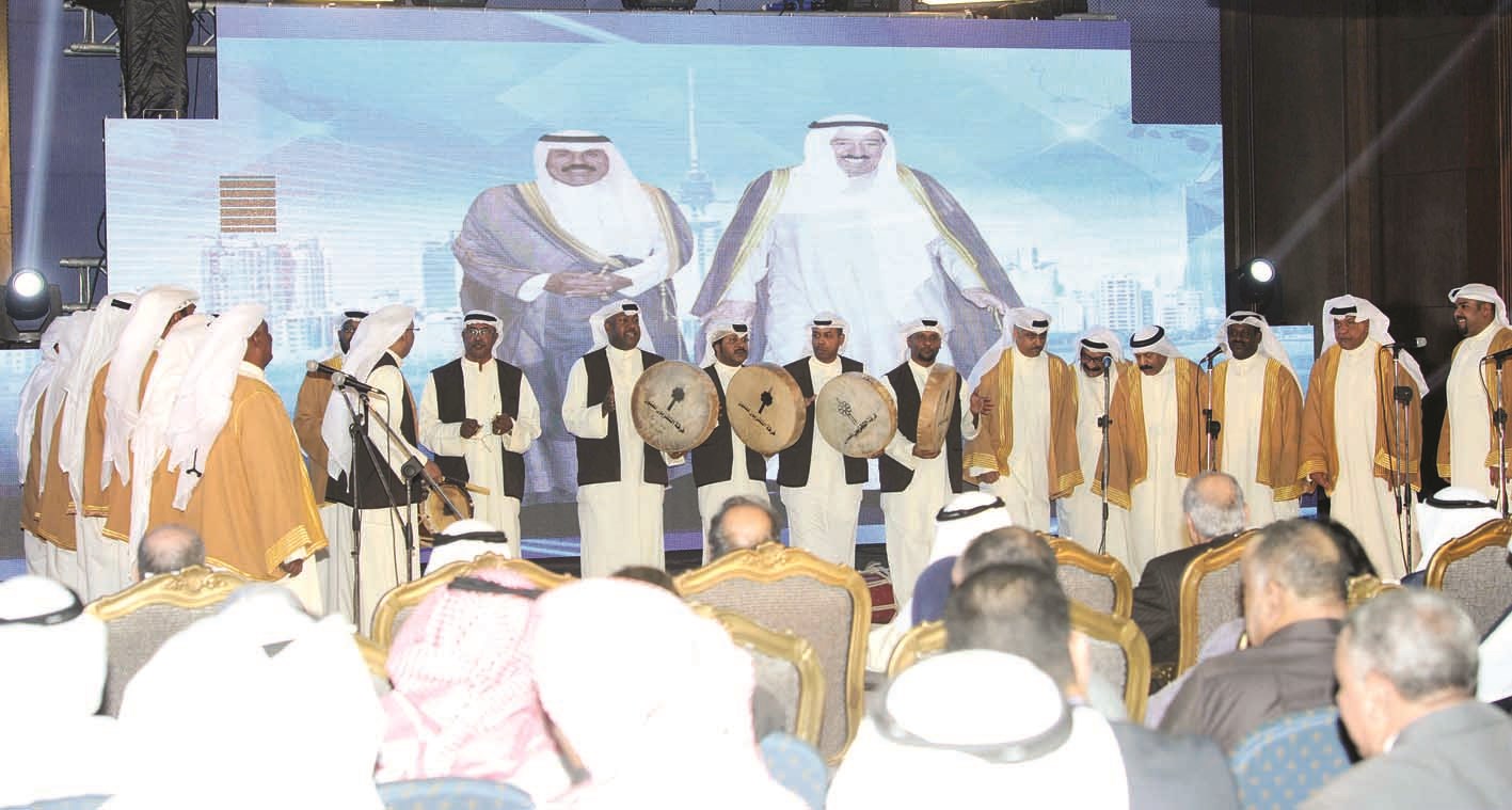 فقرة فنية خلال الاحتفالية              (تصوير طارق عزالدين)