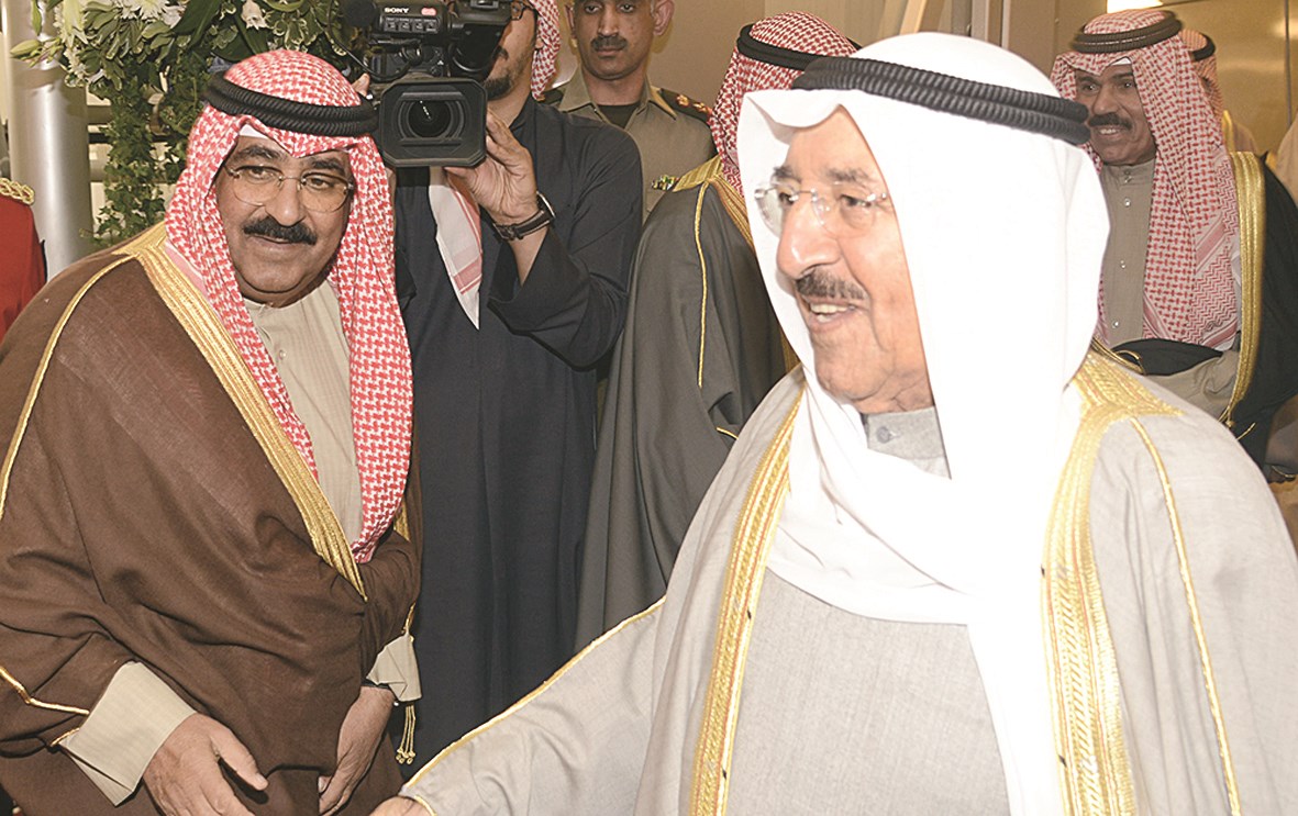 سموه ومشعل الأحمد