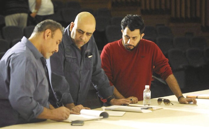 العبدالمحسن في البروفات الأولية