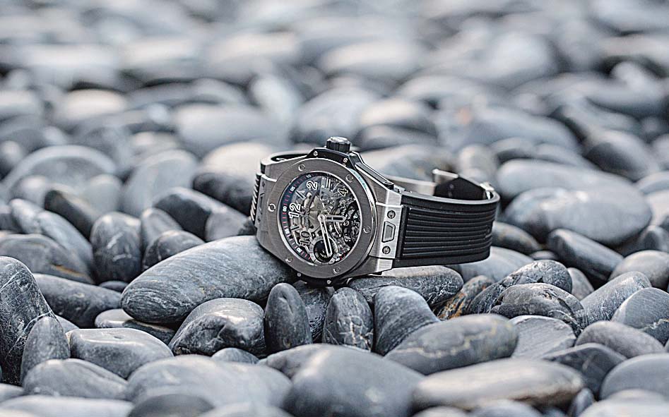 إحدى ساعات «هوبلو» الراقية