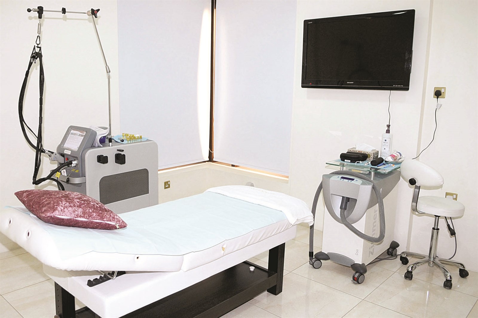 إحدى العيادات المتخصصة في «Organza Clinic»