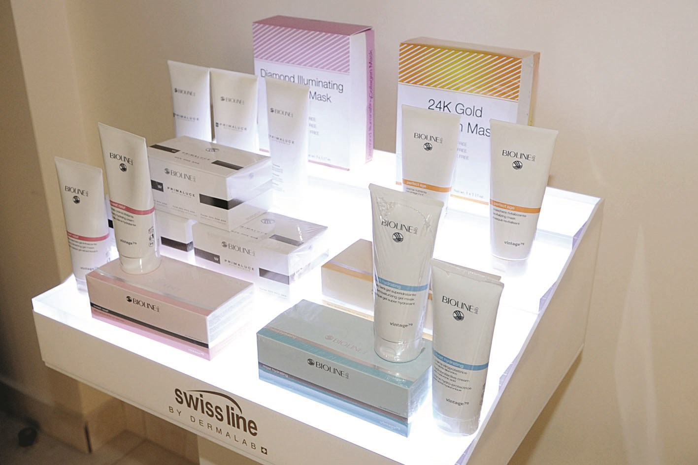 من الكريمات المستخدمة في «Organza Clinic»