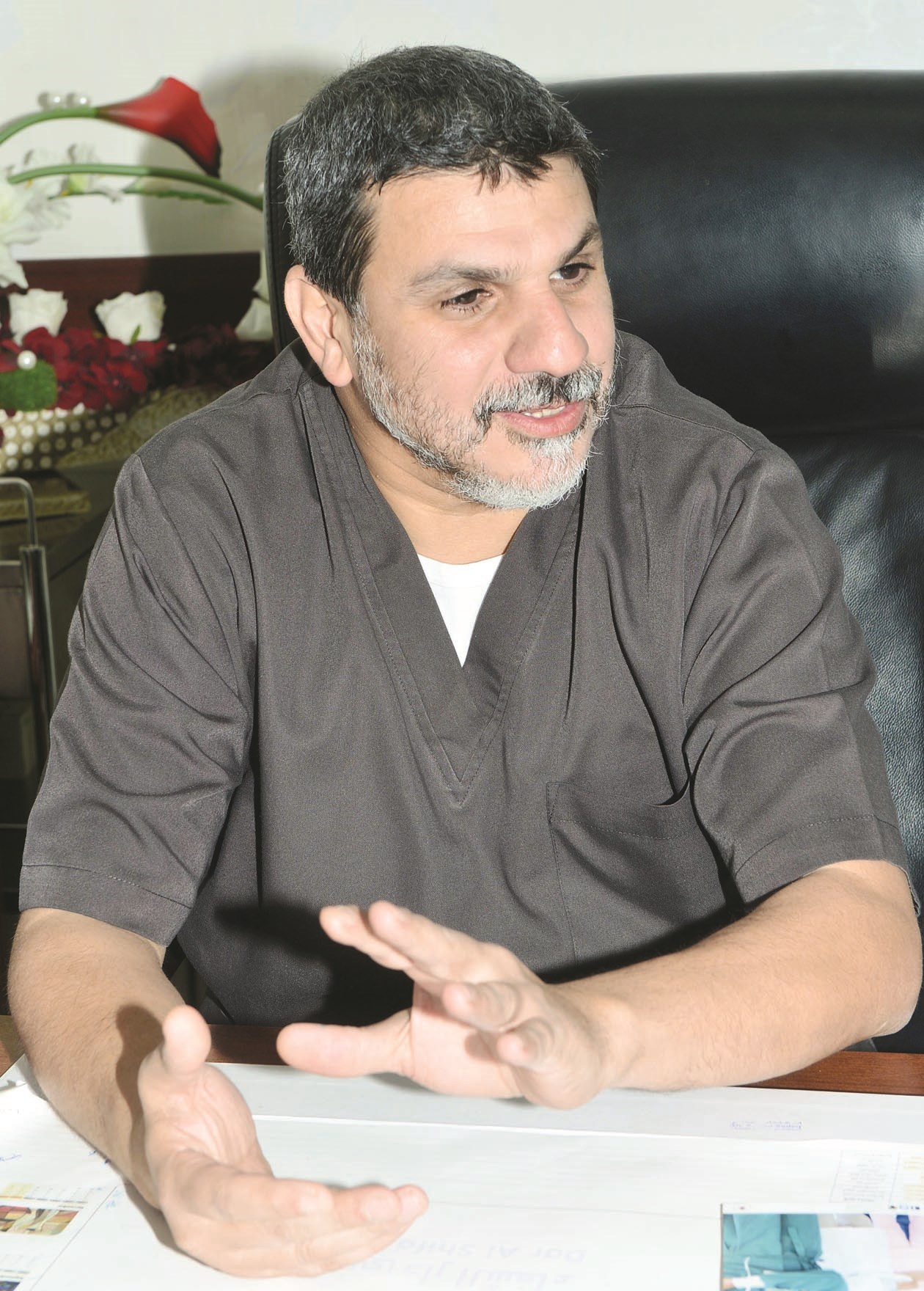 عدنان صادق (تصوير موسى عياش)