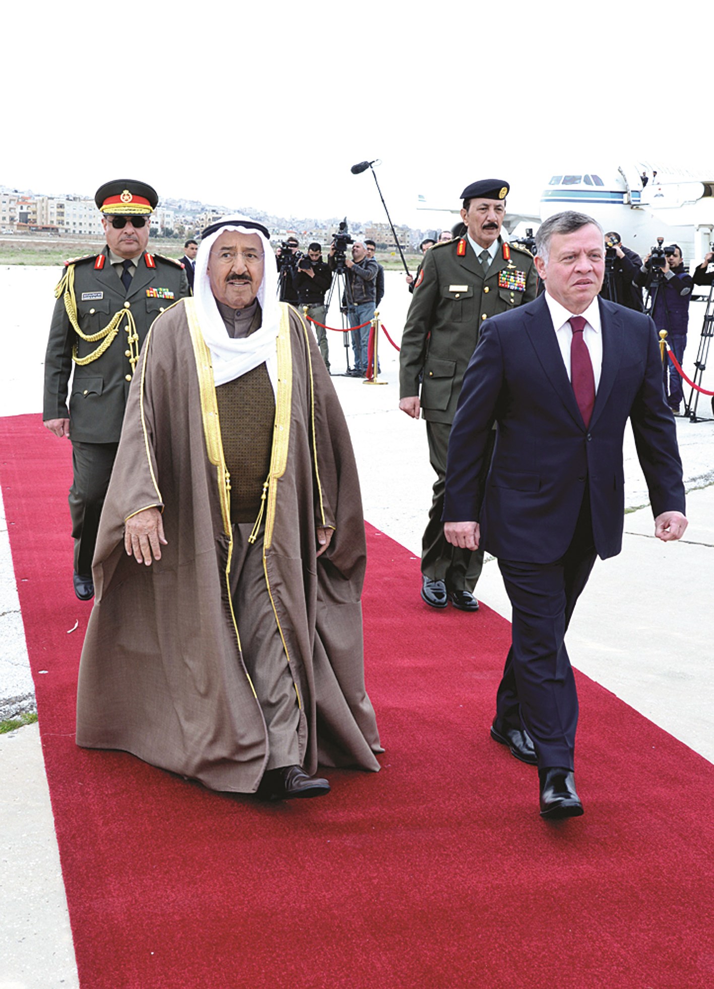 u0633u0645u0648 u0627u0644u0623u0645u064au0631 u0644u062fu0649 u0648u0635u0648u0644u0647 u0625u0644u0649 u0627u0644u0623u0631u062fu0646 u0648u0641u064a u0627u0633u062au0642u0628u0627u0644u0647 u0627u0644u0645u0644u0643 u0639u0628u062fu0627u0644u0644u0647 u0627u0644u062bu0627u0646u064a