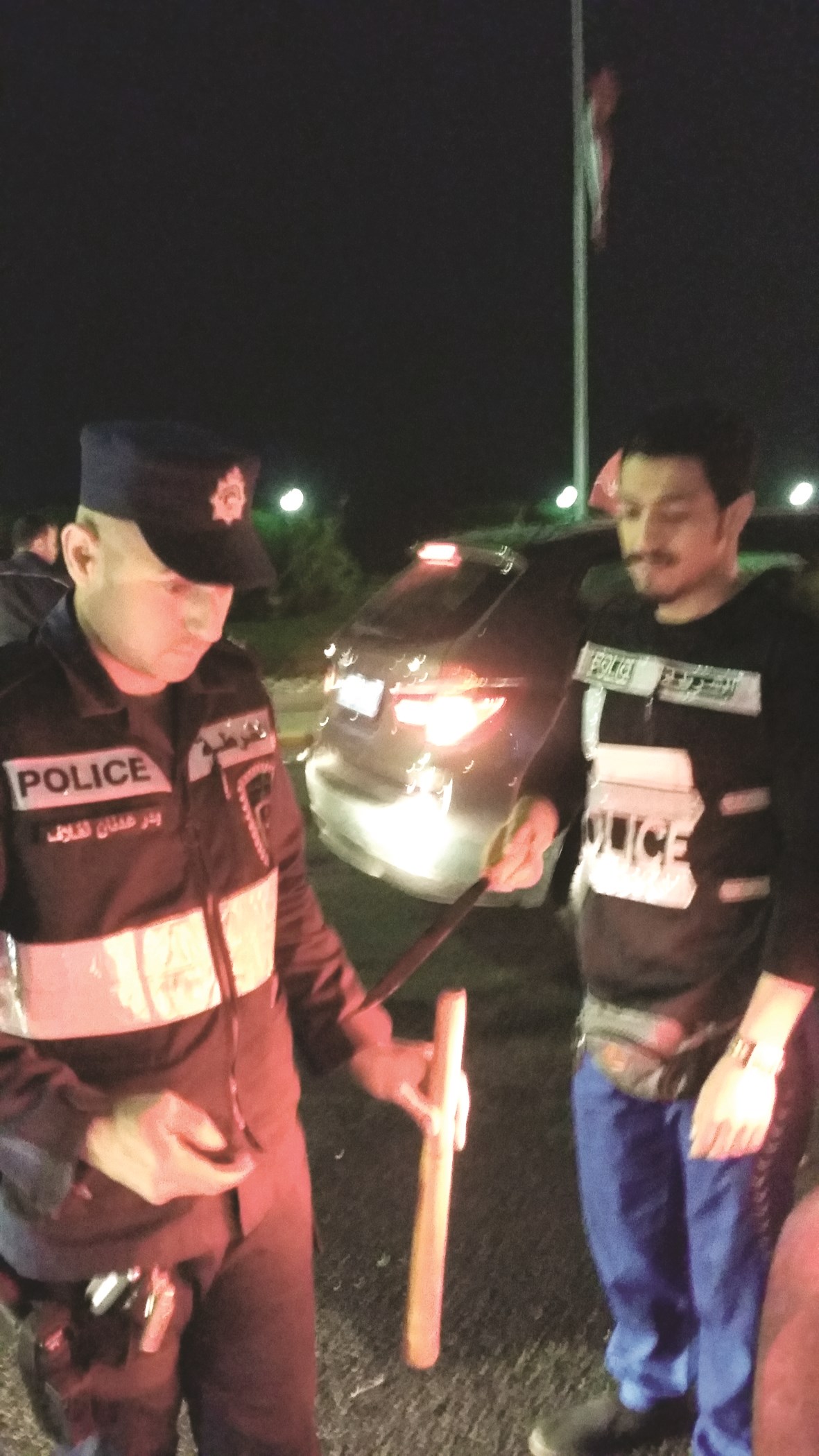 «سكين» تم ضبطها