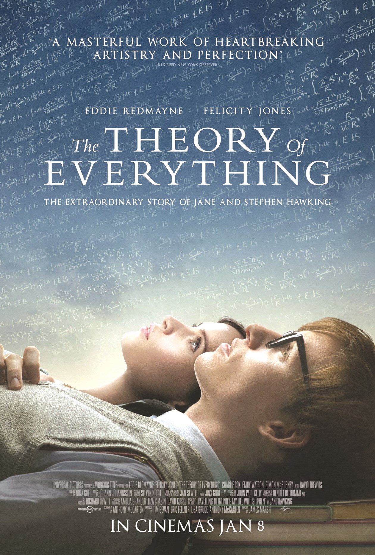 ملصق «The theory of everything»