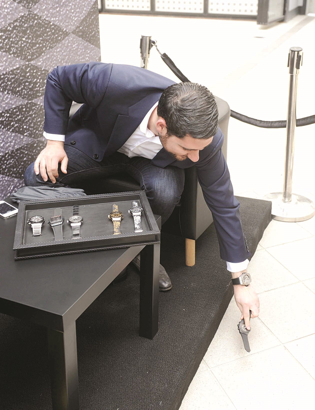 «ساعات (Hublot) فريدة ... لا تُخدَش»