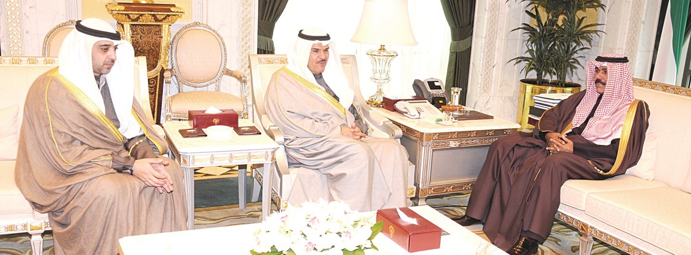 سموه مستقبلاً الحمود والعبدالله