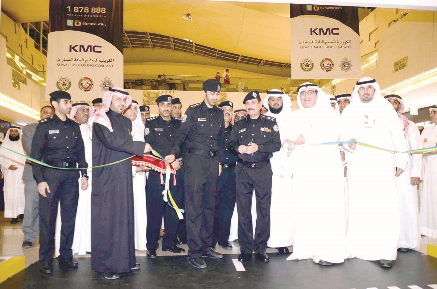 افتتاح معرض اسبوع المرور (تصوير جلال معوض)