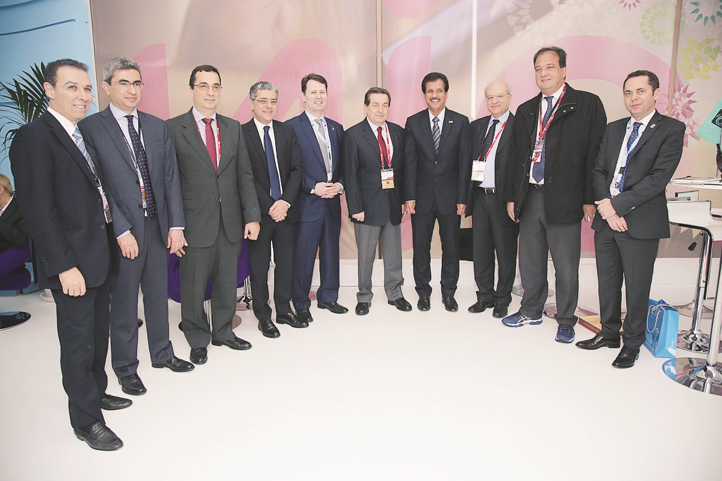 البنوان وجيجنهايمر في استقبال حرب ووفد وزارة الاتصالات اللبنانية