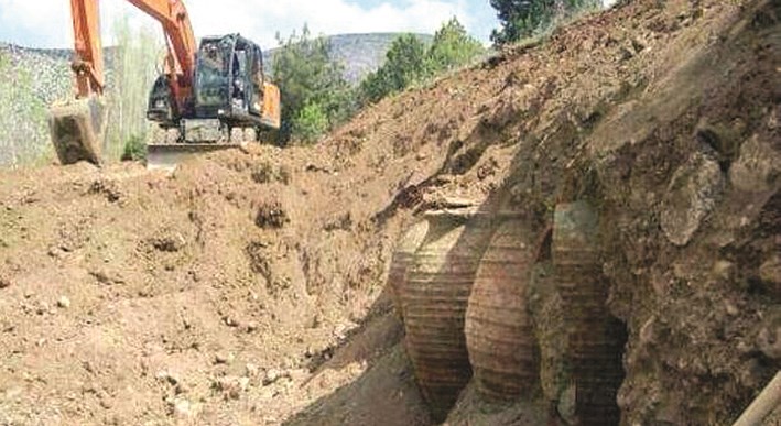 المكان الذي يرجّح أنه عثر فيه على كنز قارون