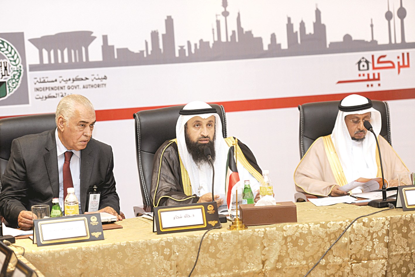 خالد شجاع يتحدث في الندوة