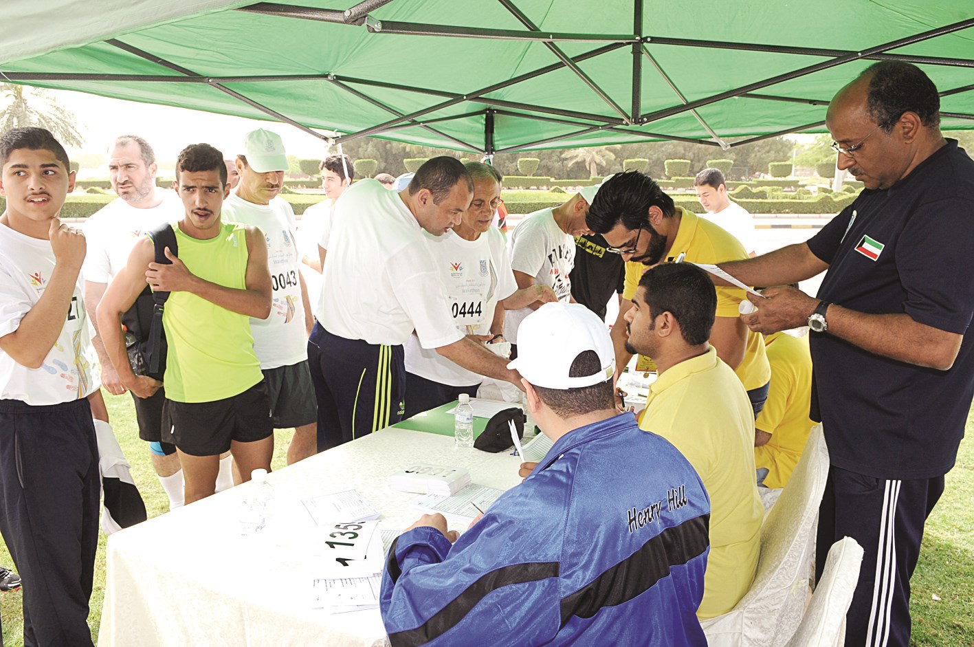 تسجيل المتسابقين