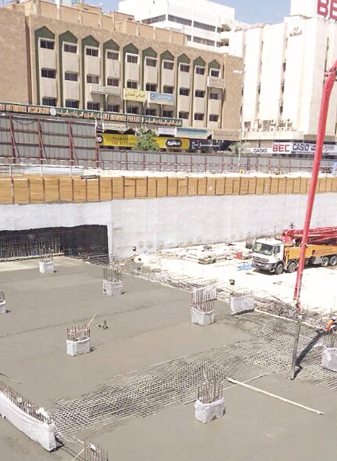 العمل يجري على قدم وساق