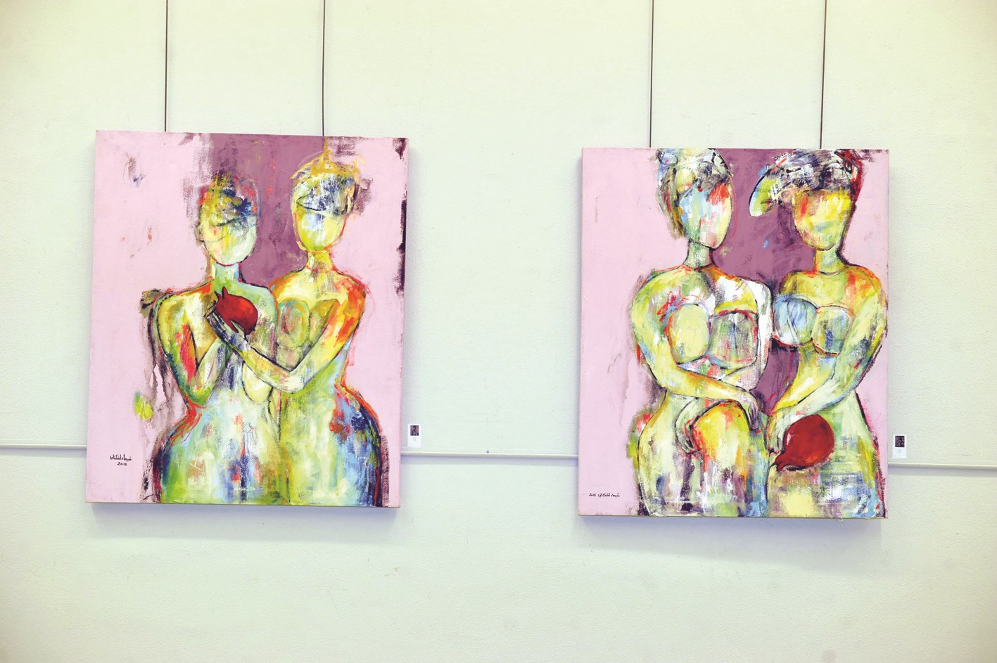 من الأعمال الفنية