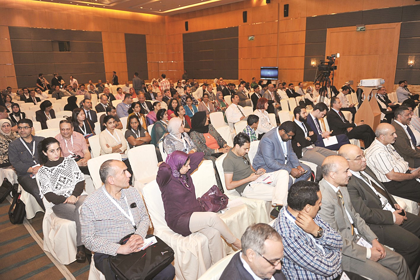 جانب من الحضور